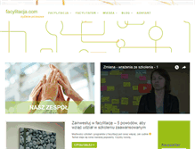 Tablet Screenshot of facylitacja.com
